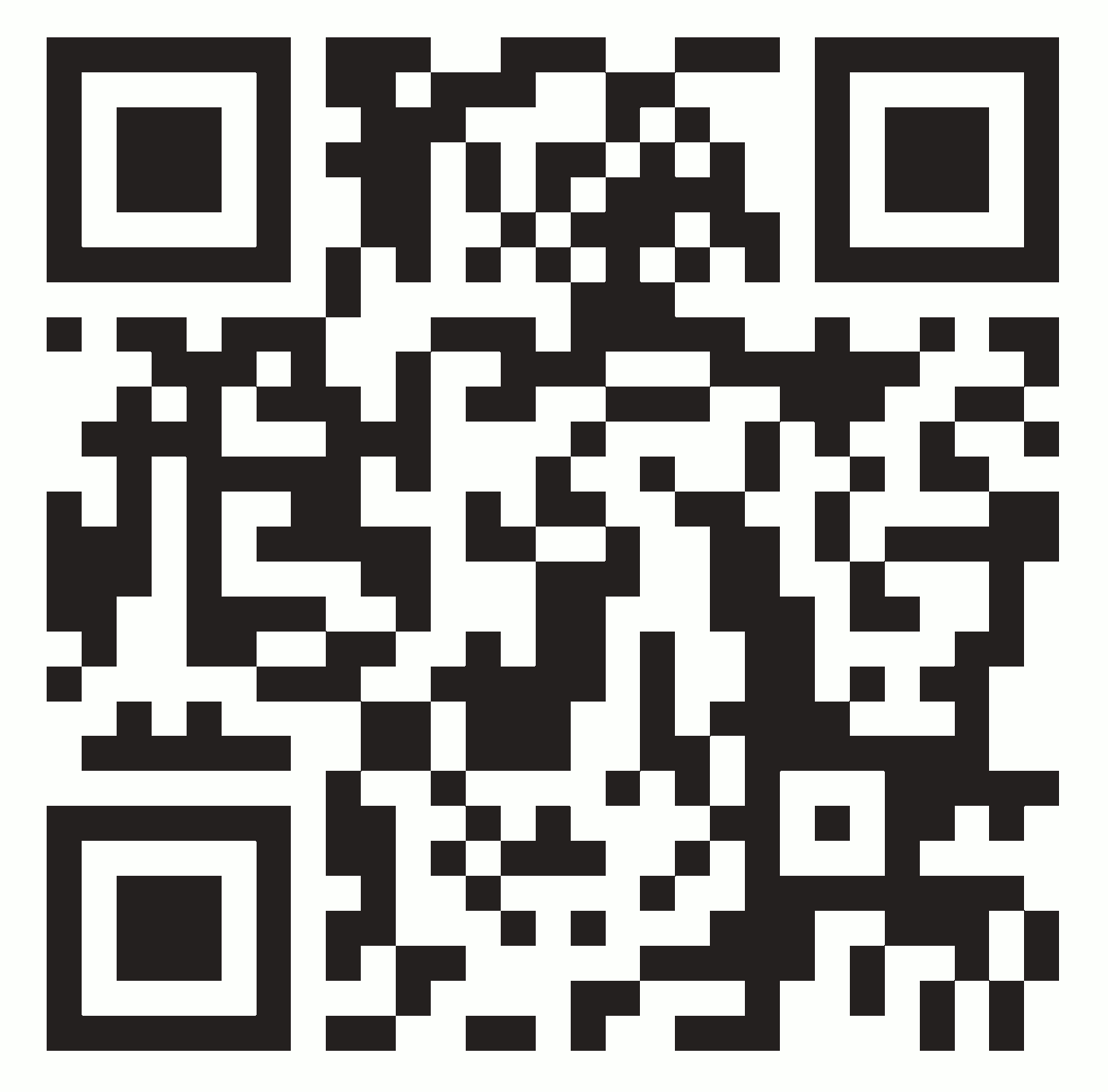 Przykładowy kod QR do nadruku na kartę plastikową